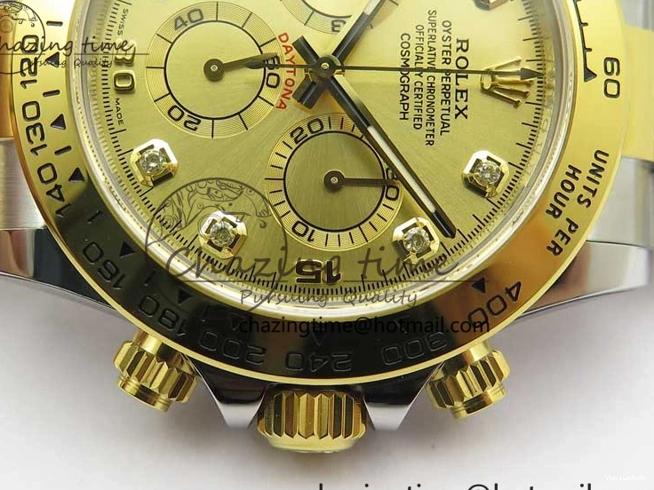 116508 SA4130 YG Case Best SS Bracelet YG Noob SS Dial Crystal 904L Daytona YG 1:1 Edition and 0109